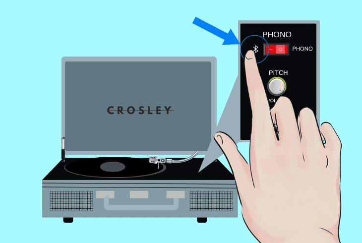 How To Reset Crosley Record Player? (Quick Reset Guide) 5 how to connect to crosley bluetooth
