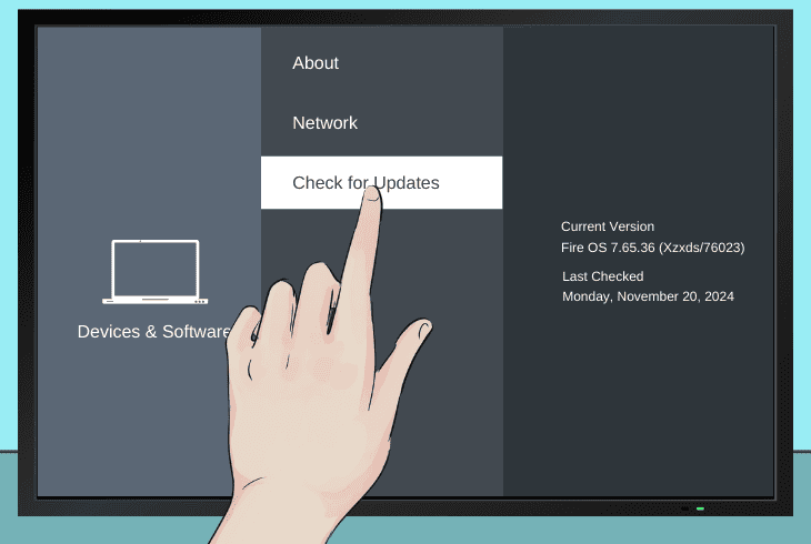 Toshiba Fire TV Keeps Restarting? (Complete Fix Guide) 4 update the toshiba fire tv system