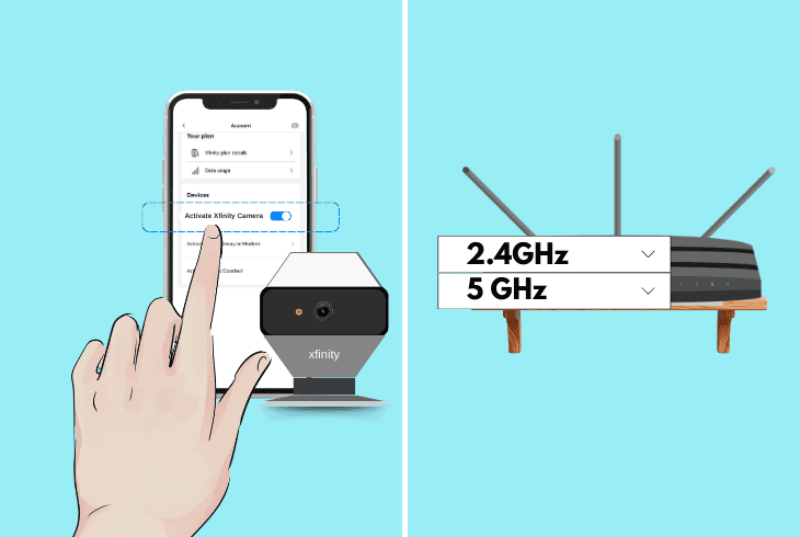 Is Your Xfinity Camera Not Pairing? (Pair in Minutes!) 2 pair xfinity to 2.4 ghz wi-fi band