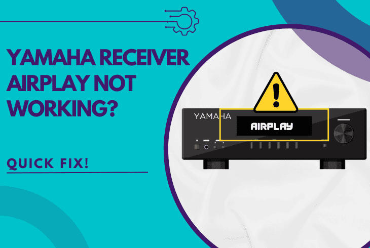 yamaha receiver airplay not working