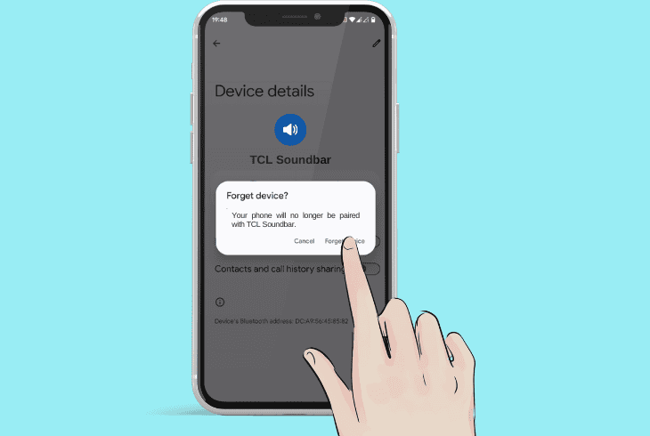 TCL Soundbar Bluetooth Not Working? (Fix in Minutes!) 5 re-add tcl soundbar on android