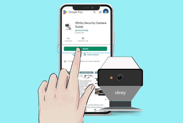 Xfinity Camera Blinking Orange? (Don’t Panic, Easy Fix!) 4 update the xfinity app on android