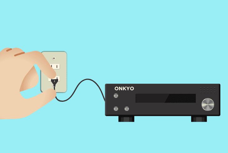 Onkyo Receiver Won't Turn On? (Don’t Panic, Easy Fix!) 3 plug the receiver into a different outlet