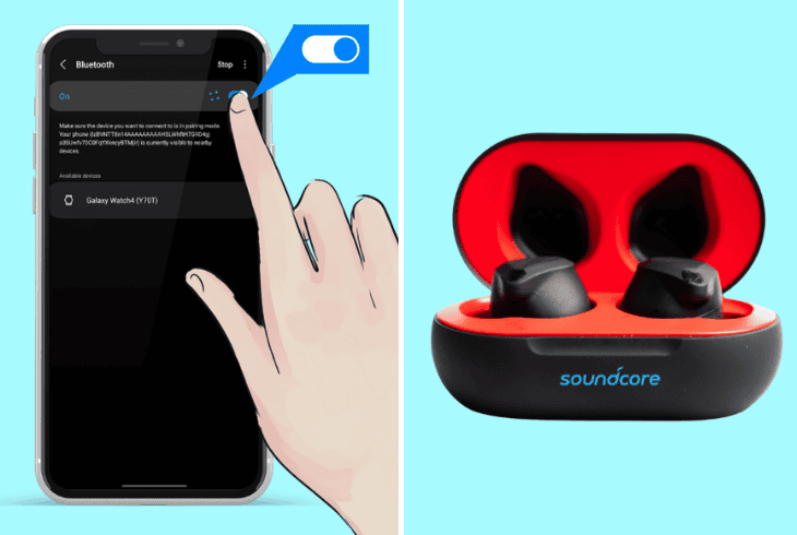 Your Soundcore Earbuds One Not Working? (Here's The Fix!) 2 pair the earbuds to each other