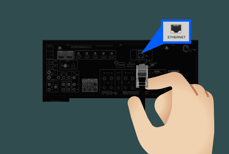 Yamaha Receiver Airplay Not Working? (Here’s The Easy Fix!) 9 connect the receiver over cable (ethernet)