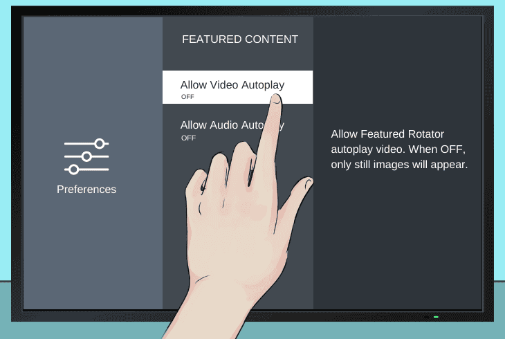 Is Your Toshiba Fire TV Turns On By Itself? (Let's Fix!) 2 turn off the featured content