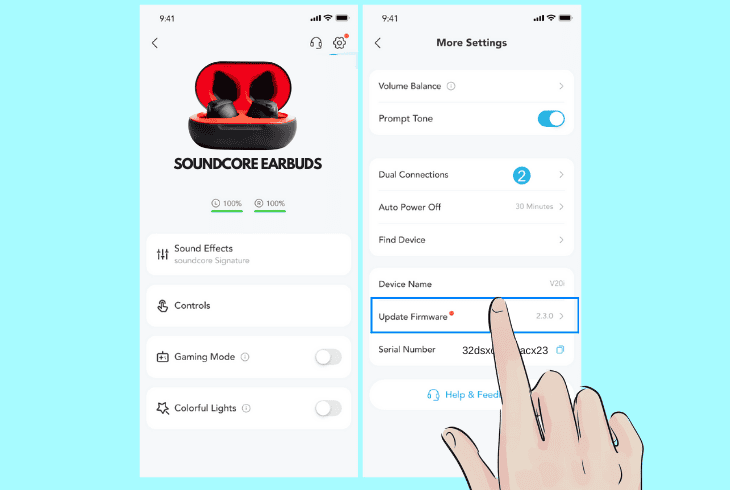 Your Soundcore Earbuds One Not Working? (Here's The Fix!) 8 update the earbuds’s firmware build