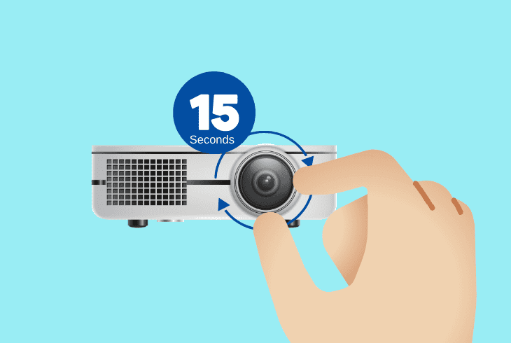Epson Projector Blurry & Worried? (Try These Fixes!) 2 refocus the projector’s image