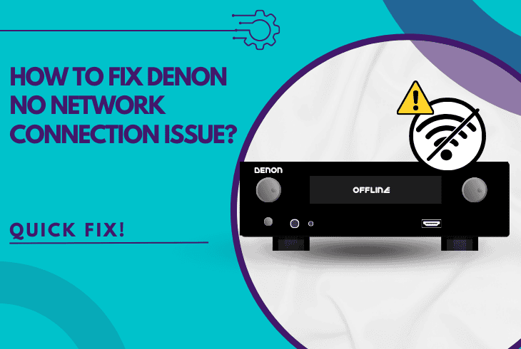 denon no network connection