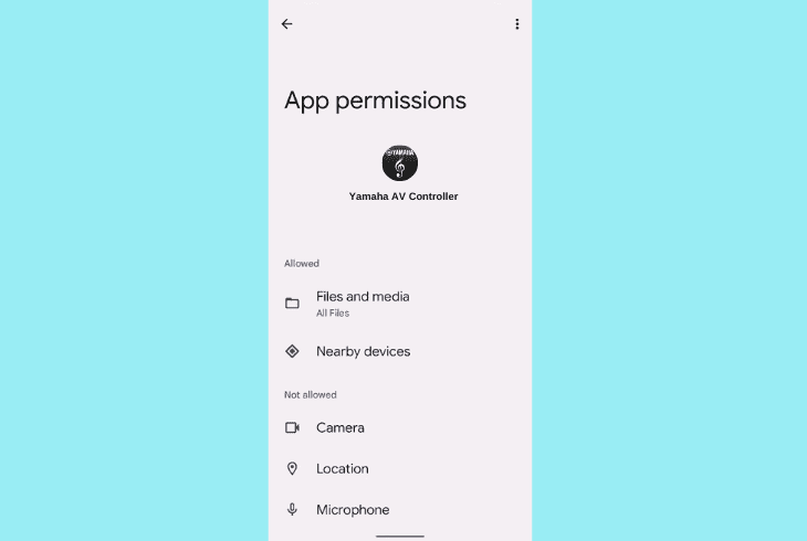Yamaha AV CONTROLLER App Not Finding Receiver? (Quick Fix) 7 grant yamaha app’s network permissions