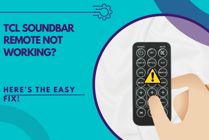 tcl soundbar remote not working