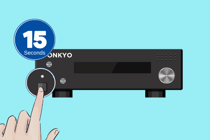 Onkyo Receiver Won't Turn On? (Don’t Panic, Easy Fix!) 2 reset the onkyo receiver’s power