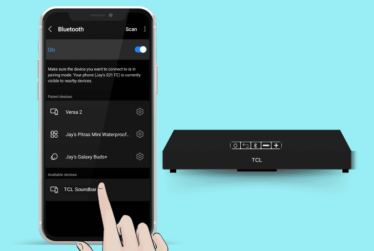 TCL Soundbar Bluetooth Not Working? (Fix in Minutes!) 2 ensure both devices are in pairing mode
