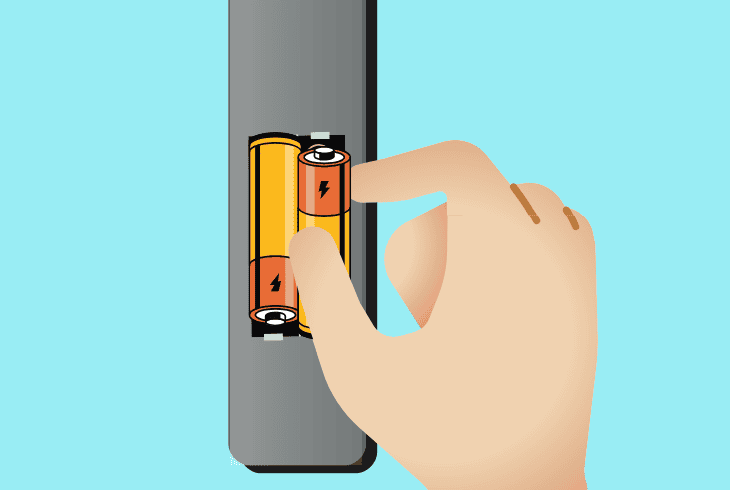 Onkyo Receiver Remote Not Working? (Let's Fix it Fast!) 2 reinsert the remote control batteries