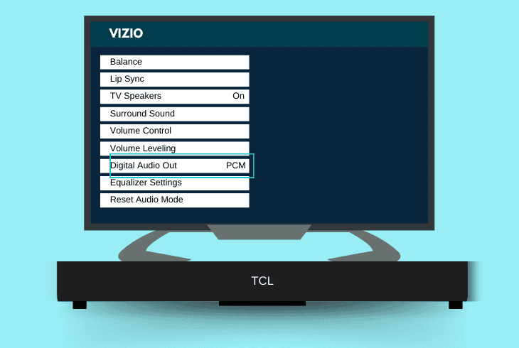Worried With TCL Subwoofer Not Working? (Let’s Fix!) 7 activate input device’s pcm feature (wired)