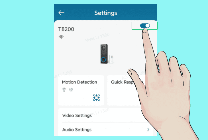 Eufy Doorbell Camera Not Recording Events? (Easy Fix!) 2 ensure the doorbell’s camera is activated