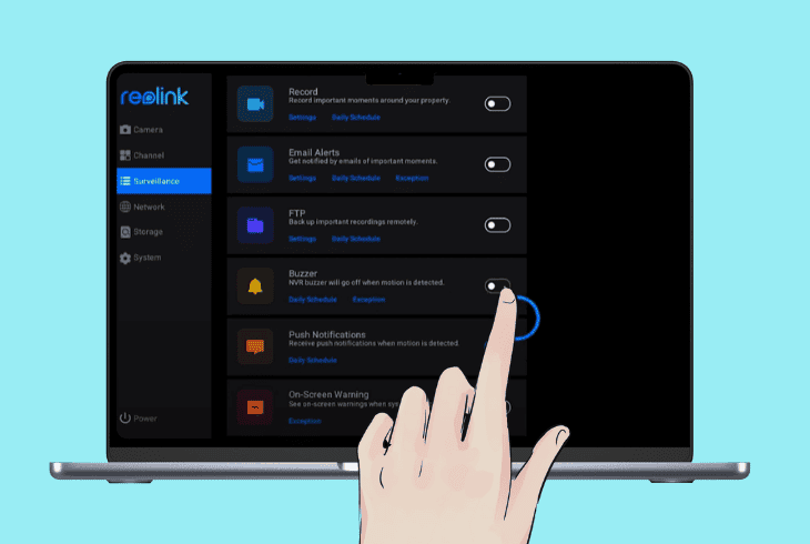 Is Your Reolink NVR Beeping? - (Quick & Easy Fix) 2 check for active motion buzzer