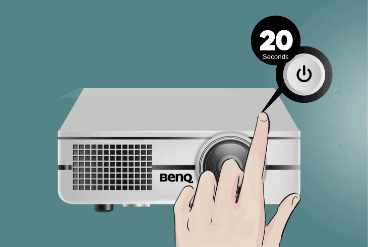 Is Your BenQ Projector Not Showing Picture? (Easy Fix!) 5 reset the power of the benq projector