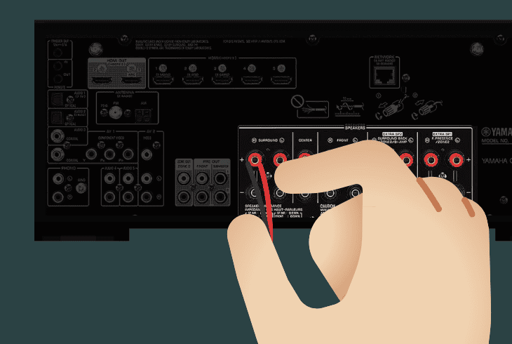 Yamaha Receiver Not Playing Sound? (Don’t Panic, Easy Fix!) 4 check the speaker’s connections