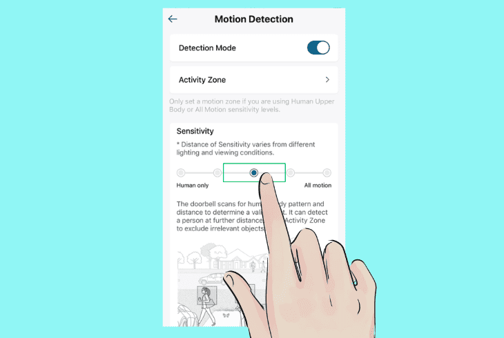Eufy Doorbell Camera Not Recording Events? (Easy Fix!) 4 turn up the doorbell’s detection sensitivity