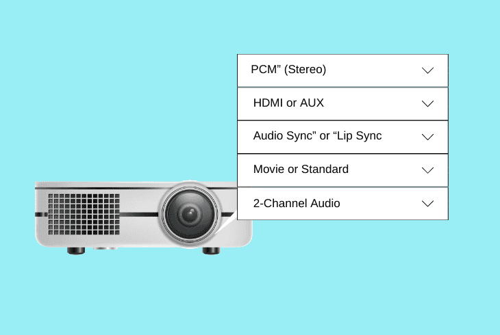 Epson Projector Audio Out Settings - (100% Tested Settings) 5 audio settings to configure for epson projector