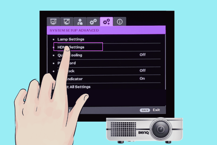 Is Your BenQ Projector Flickering? - (Here's How to Fix) 2 adjust benq’s hdmi equalizer option