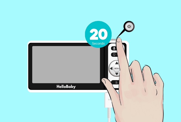 How to Fix Hello Baby Monitor No Signal Issue? (Easy Fix!) 5 power reset the hello baby equipment