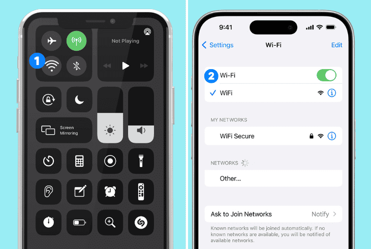 Your HomePod Mini Setup Failed? (Don't Panic! Easy Fix) 3 switch the iphone to the home wi-fi