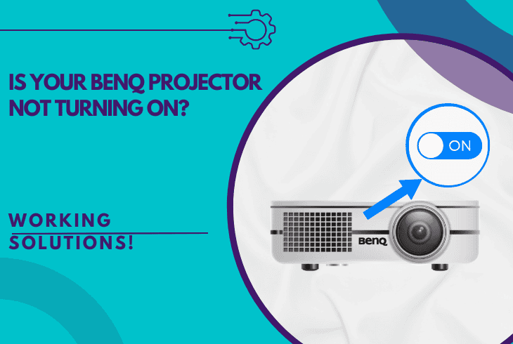 benq projector not turning on