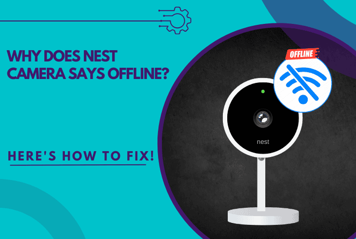 nest camera says offline