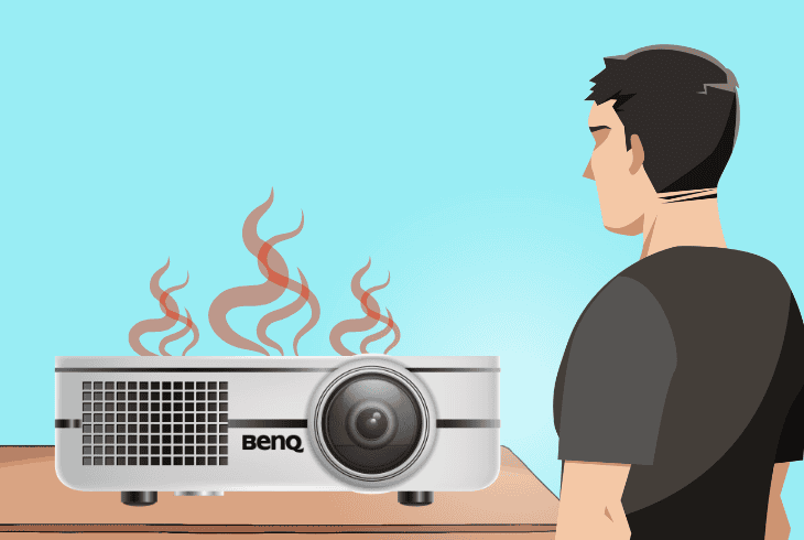Is Your BenQ Projector Not Turning On? (Working Fixes!) 6 check if the projector is overheating