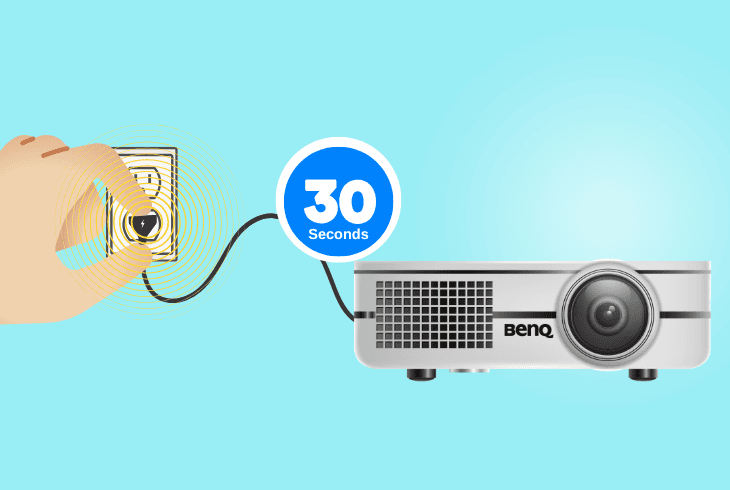 Is Your BenQ Projector Not Turning On? (Working Fixes!) 3 unplug benq from the power supply