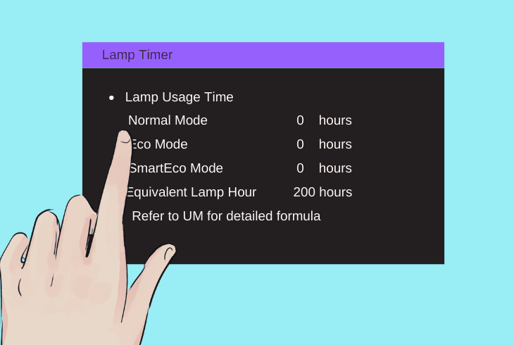 Is Your BenQ Projector Flickering? - (Here's How to Fix) 5 adjust the “lamp mode” of the projector