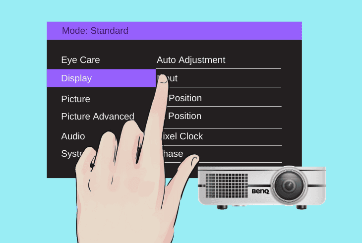 Is Your BenQ Projector Not Showing Picture? (Easy Fix!) 2 change the projector’s input source