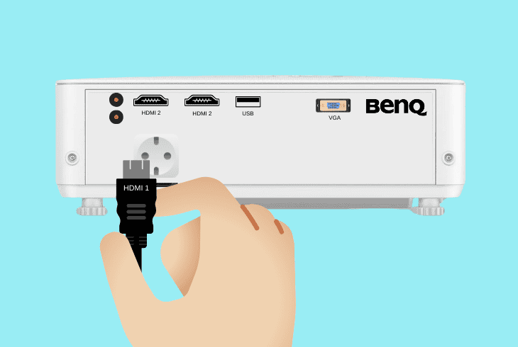 Is Your BenQ Projector Not Showing Picture? (Easy Fix!) 3 reseat the projector’s video cable