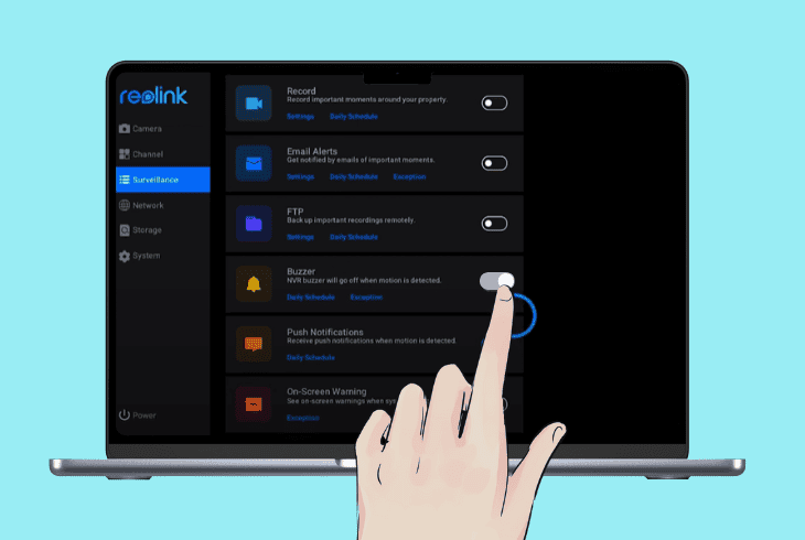 Is Your Reolink NVR Beeping? - (Quick & Easy Fix) 8 deactivate the reolink buzzer feature