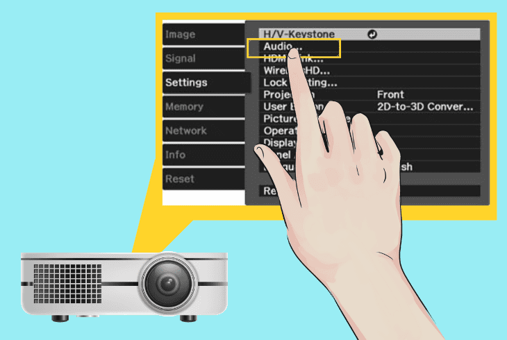Epson Projector Audio Out Settings - (100% Tested Settings) 2 best epson projector sound settings