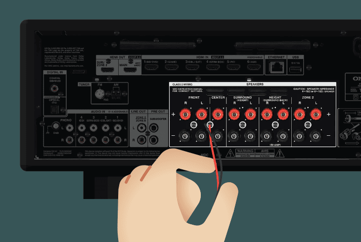 Onkyo Receiver Turns Off By Itself? (Here’s The Easy Fix!) 3 unplug extra wires from the speakers
