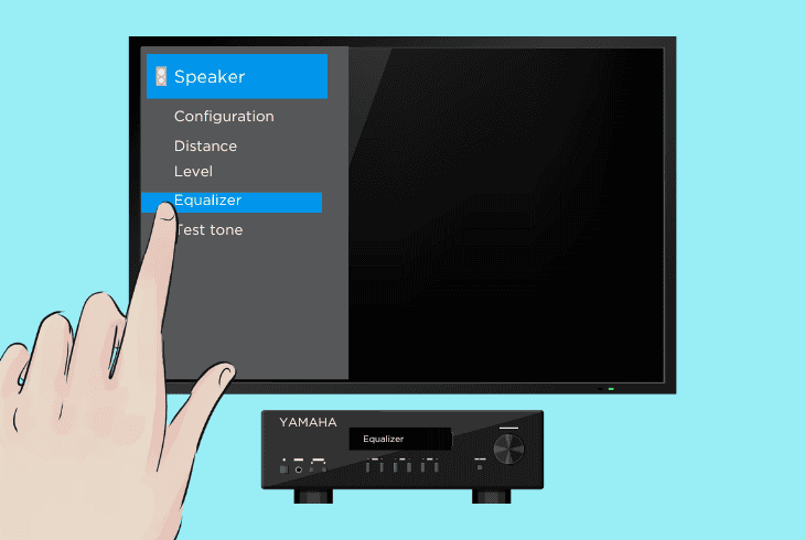 Yamaha AV Receiver Equalizer Settings - (100% Tested!) 2 adjust yamaha equalizer over tv menu