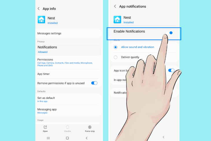Nest Camera Not Detecting Person? (Let’s Fix It Fast) 6 how to enable nest/home app notifications