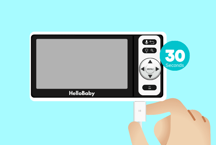 Why Is My Hello Baby Monitor Beeping? (Let's Fix Fast) 4 power reset the baby monitor
