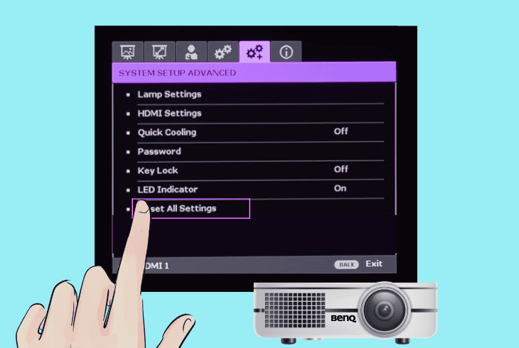 How to Fix BenQ Projector Overheating Issue? (Easy Fix) 10 reset the benq projector