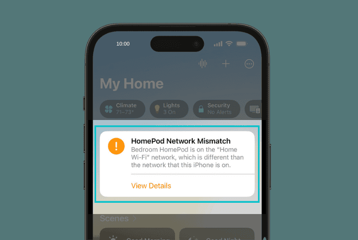HomePod mini Won't Connect to WiFi? (Simple Fixes!) 2 check for “network mismatch” error