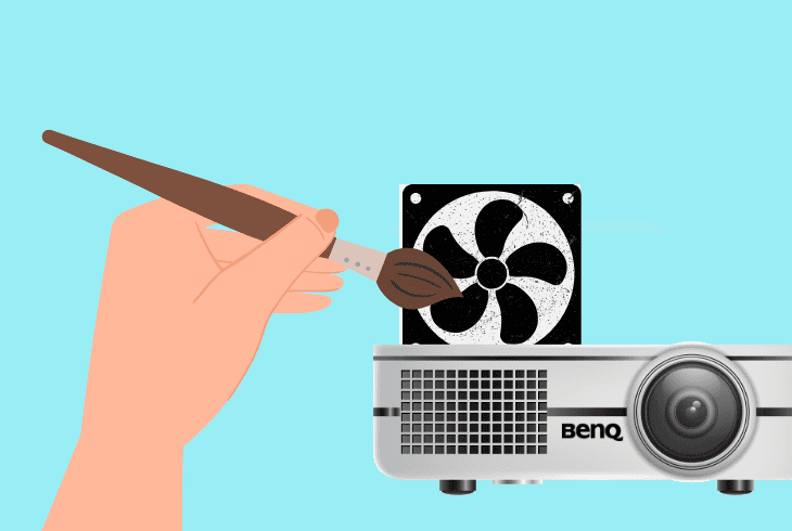How to Fix BenQ Projector Overheating Issue? (Easy Fix) 4 clean the vents/fans