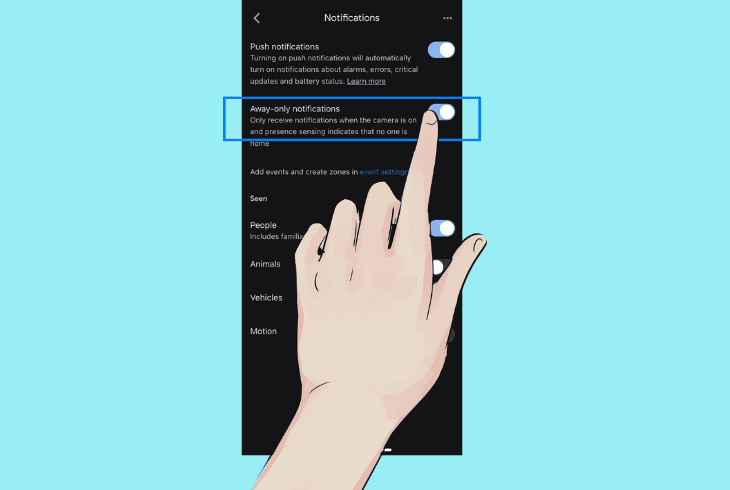 Nest Camera Not Detecting Person? (Let’s Fix It Fast) 5 disable away-only notifications