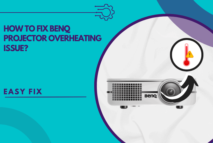 benq projector overheating