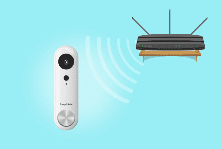 SimpliSafe Doorbell Camera Offline? (Fix in Minutes!) 4 shorten the physical distance