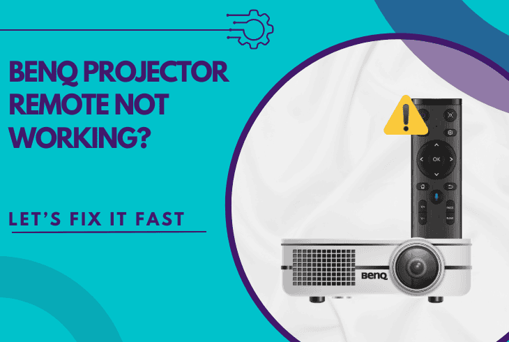 benq projector remote not working