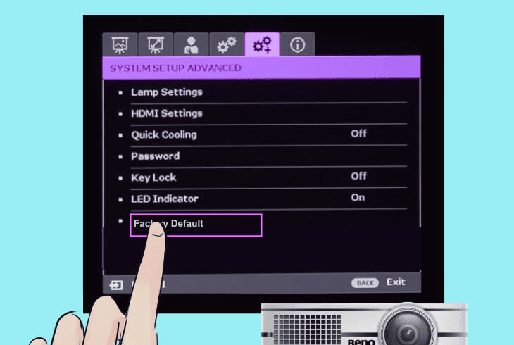 BenQ Projector Remote Not Working? (Let’s Fix It Fast) 10 factory reset the remote control