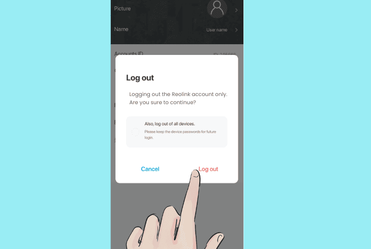 Reolink Cloud No Device Found Error? (Fix It in Minutes!) 6 relog from the reolink app